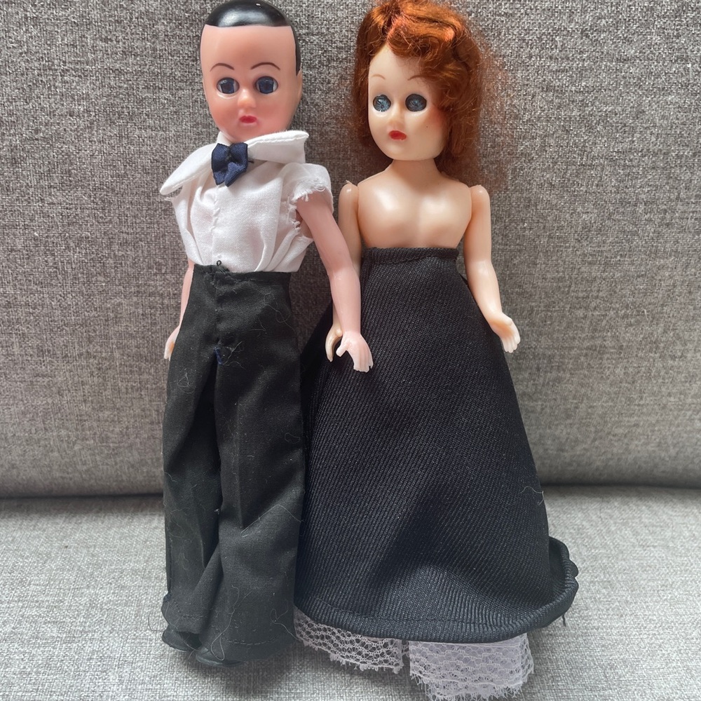Vintage Dolls in Formal Attire